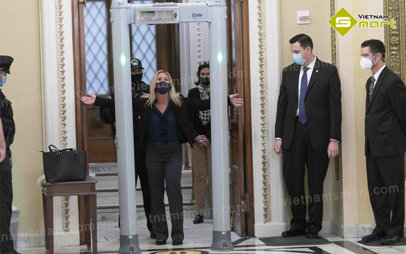 Cổng dò kim loại CEIA PMD2 Plus Công nghệ Met-Identity trên model cổng dò PMD2 Plus