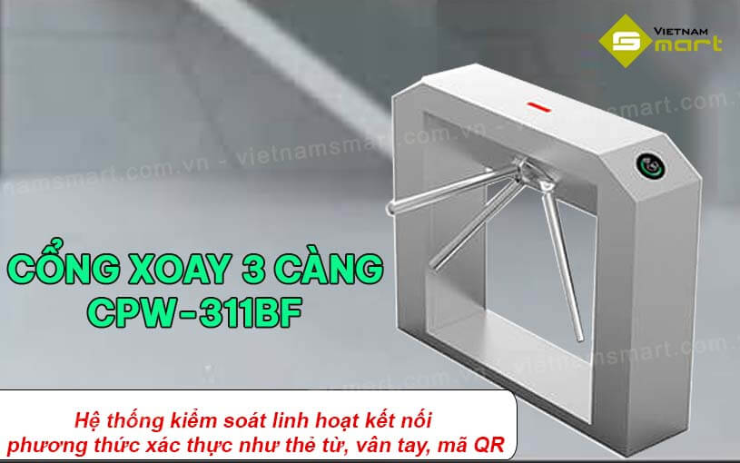 Giới thiệu về cổng xoay 3 càng Cmolo CPW-311BF