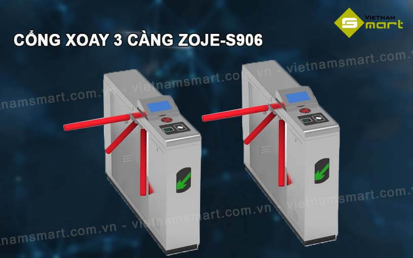 Cổng xoay 3 càng Zoje ZOJE-S906 Giới thiệu về cổng xoay 3 càng Zoje ZOJE-S906