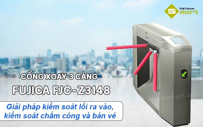 Cổng xoay 3 càng Fujica FJC-Z3148 Ứng dụng thực tế cổng xoay 3 càng FJC-Z3148