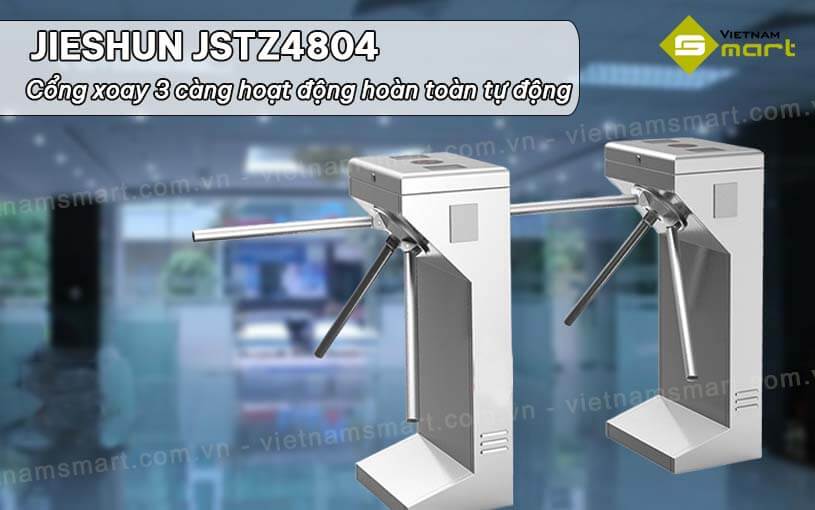 Cổng xoay 3 càng Jieshun JSTZ4804 Cửa xoay 3 càng JSTZ4804 hoạt động tự động