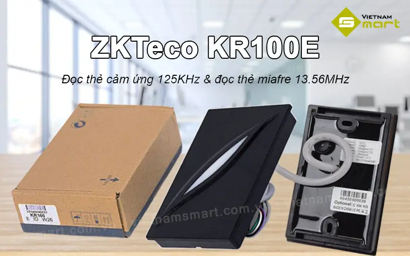 Đầu đọc thẻ không tiếp xúc ZKTeco KR100
