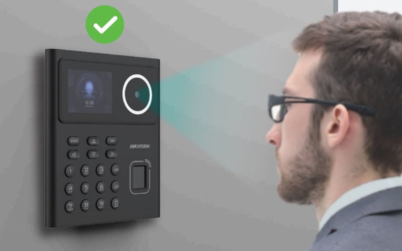 Hikvision DS-K1T320EX xác minh khuôn mặt nhanh chóng