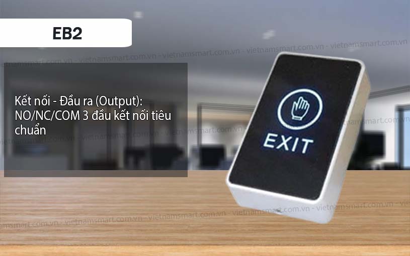 Nút bấm mở cửa cảm ứng ZKTeco EB2