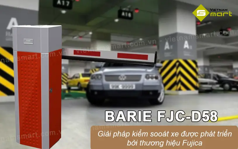 Barrier tự động FJC-D58 Giới thiệu về barrier tự động Fujica FJC-D58