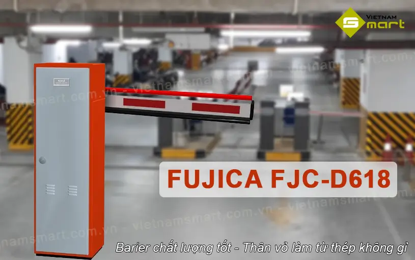 Barrier tự động Fujica FJC-D618 Giới thiệu về barrier tự động Fujica FJC-D618