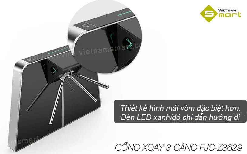 Giới thiệu về cổng xoay 3 càng Fujica FJC-Z3629