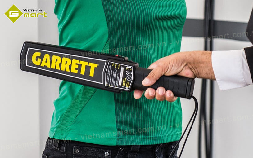 Tính an ninh tuyệt đối trên tay dò Garrett 1165190 cho đời sống thực tế của con người