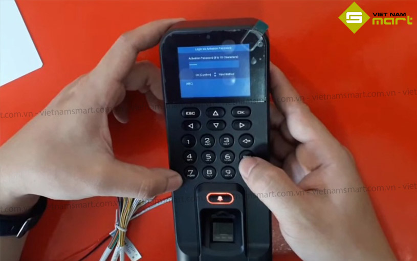 Giới thiệu máy chấm công vân tay Hikvision DS-K1T804BEF 