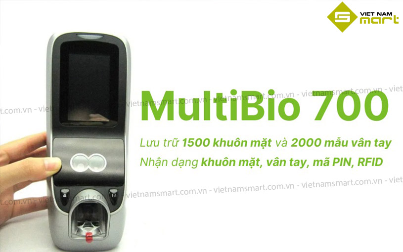 Máy Chấm Công Khuôn Mặt ZKTeco MultiBio 700 Mẫu máy chấm công khuôn mặt IFACE800