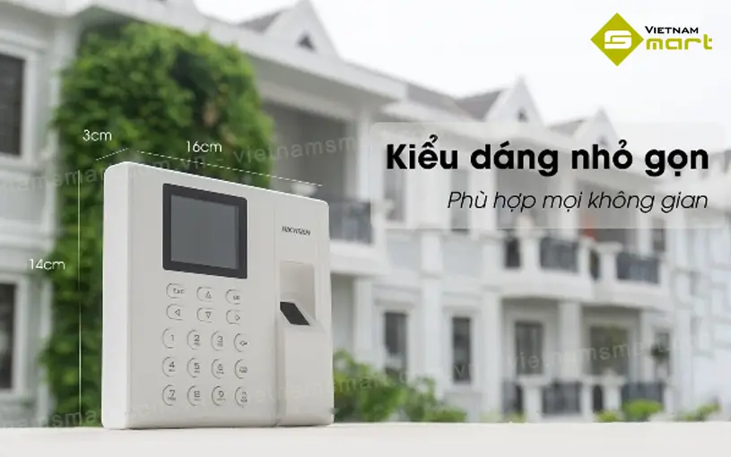 Thiết kế máy Hikvision DS-K1A8503F
