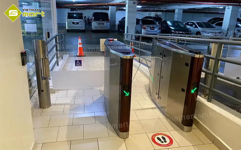 Cổng Flap Barrier Magnet FLB140 Magnet FLB140