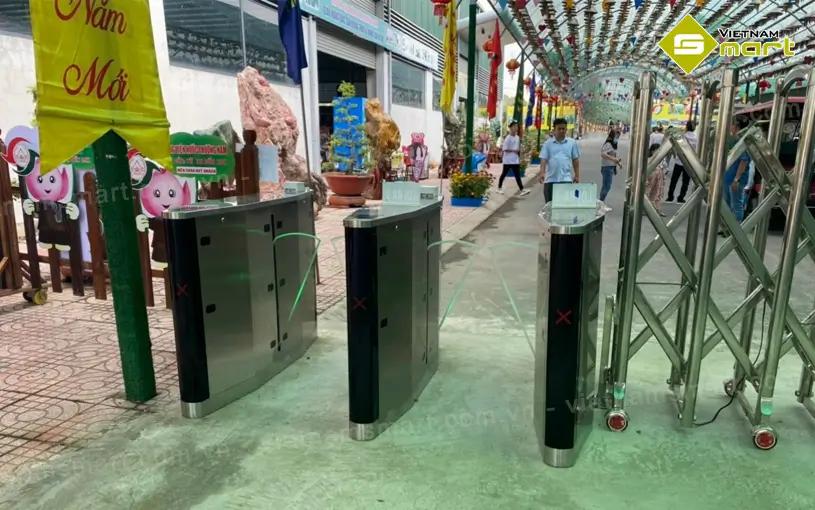 Cổng Flap Barrier Magnet FLB140 Magnet FLB140