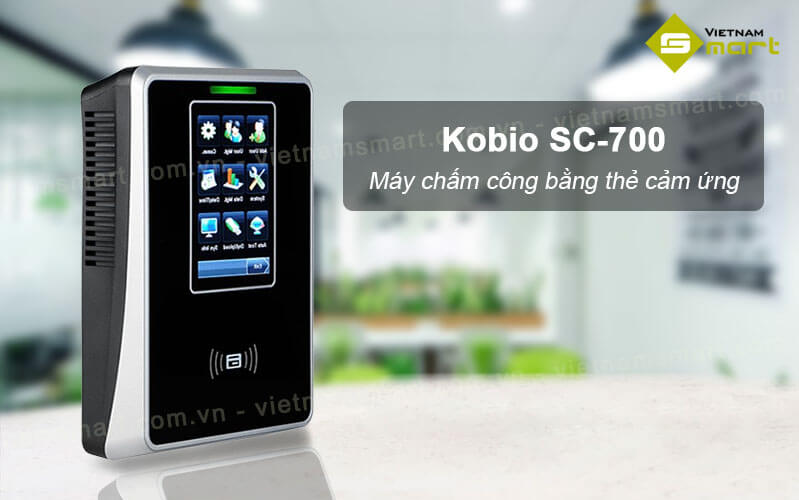 Máy chấm công bằng thẻ cảm ứng KOBIO SC700 Máy chấm công bằng thẻ cảm ứng SC700