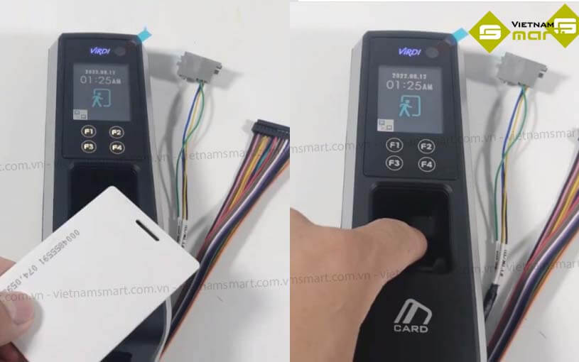 Máy chấm công kiểm soát cửa VIRDI AC-2200 Giới thiệu về máy chấm công kiểm soát cửa VIRDI AC-2200