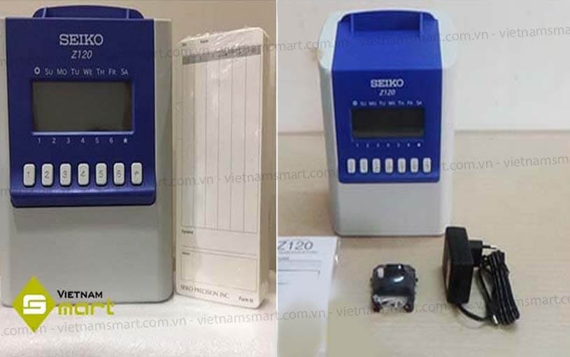 Máy chấm công thẻ giấy SEIKO Z120 Máy chấm công thẻ giấy SEIKO Z120