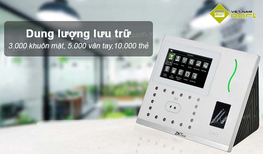 Máy chấm công khuôn mặt ZKTeco G3 Máy chấm công vân tay và khuôn mặt ZKTeco G3