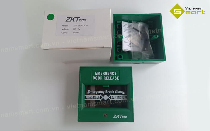 Nút bấm mở cửa khẩn cấp ZKTeco ZKABK900A-G