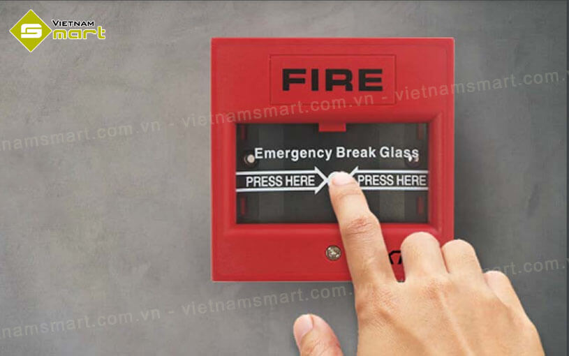 Nút bấm mở cửa khẩn cấp ZKTeco ZKABK900A-R