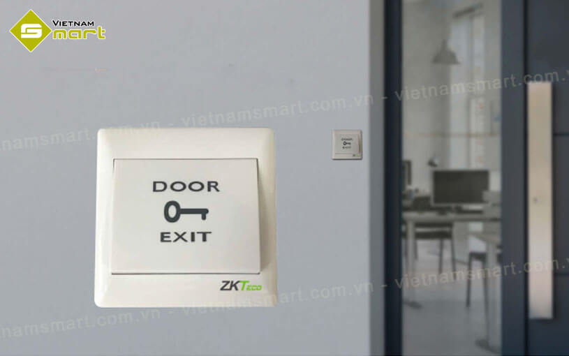 Nút bấm mở cửa ZKTeco EX-802 Nút bấm mở cửa ZKTeco EX-802