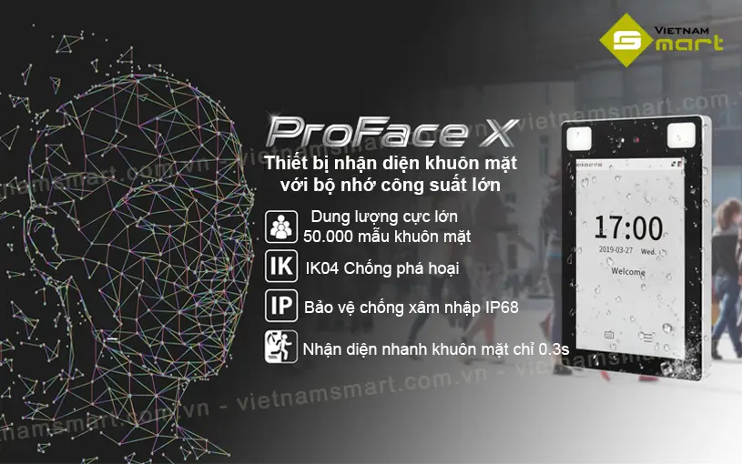 Giới thiệu máy chấm công khuôn mặt ZKTeco ProFace X