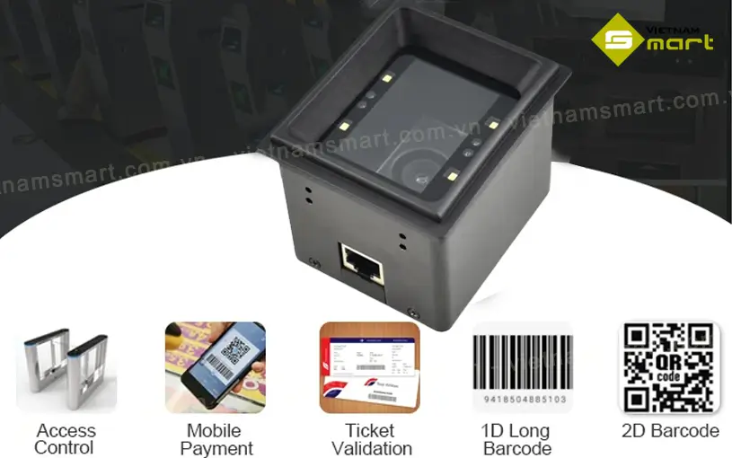 Giới thiệu về máy quét mã vạch QRCode LongviewTec RD4600