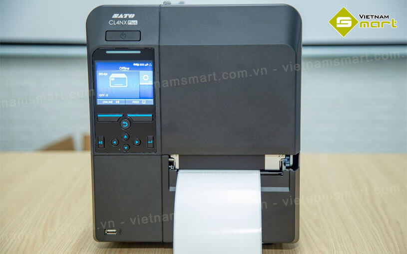 Máy in mã vạch, tem SATO CL4NX Plus hiện đại đời mới nhất - new 100%