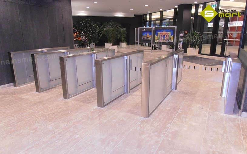 Cổng swing barrier Kaba HSB-S05 Giới thiệu về cổng swing barrier Kaba HSB-S05
