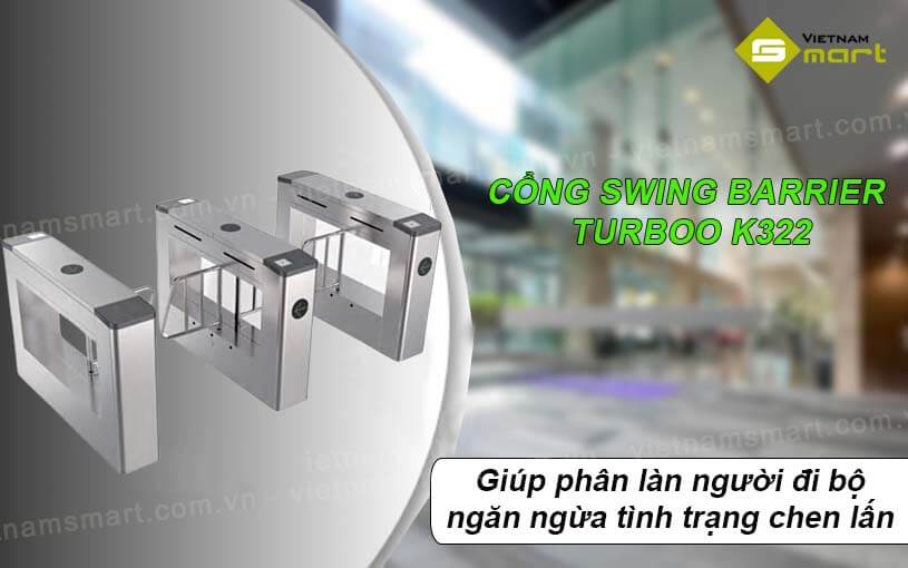 Giới thiệu về cổng tự động swing barrier Turboo K322