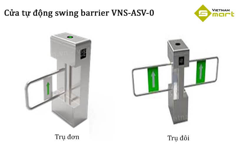 Cửa tự động swing barrier VNS-ASV-0 Giới thiệu về cổng swing barrier VNS-ASV-0
