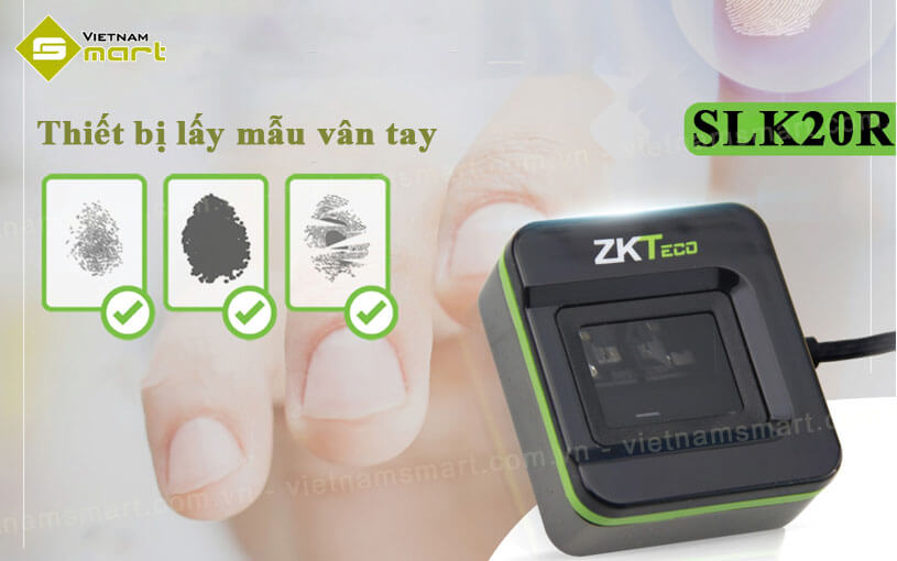 Thiết bị lấy mẫu vân tay ZKTeco SLK20R