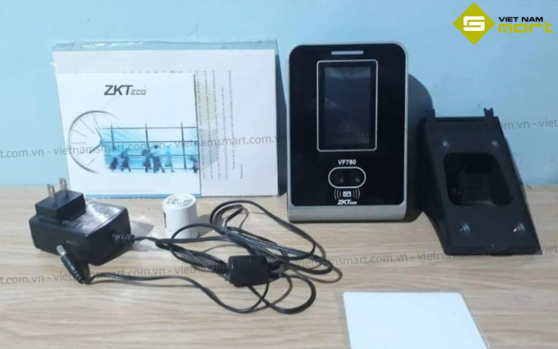 Máy chấm công khuôn mặt ZKTeco VF780 Trọn bộ máy chấm công FACE ID VF780