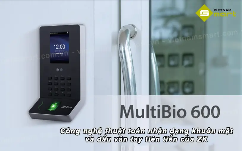 Máy chấm công khuôn mặt ZKTeco MB600 MB600 ứng dụng nhiều công nghệ hiện đại