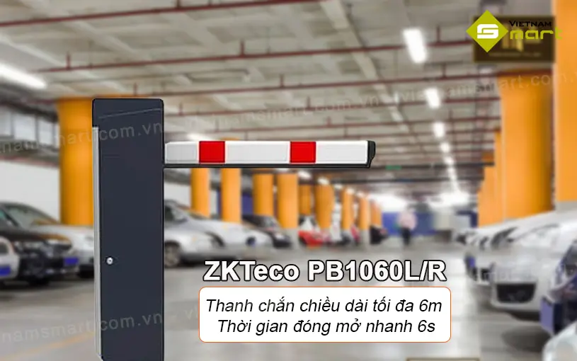 Giới thiệu barrier tự động ZKTeco PB1060L/R