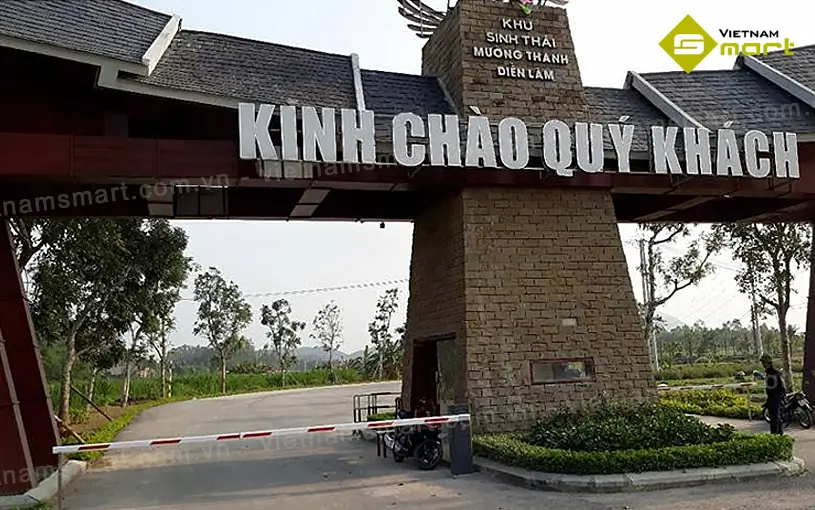 Cổng barrier điện ZKTeco PB3060L/R được lắp đặt cho khu du lịch