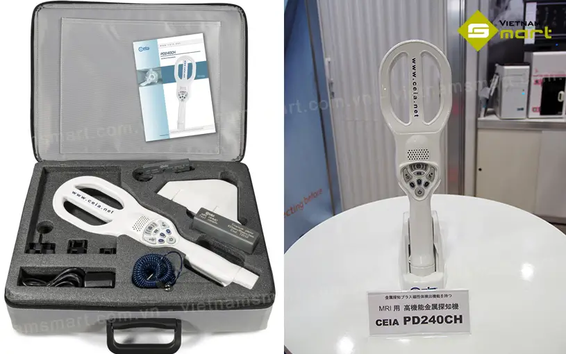 Ảnh thực tế của máy dò cầm tay sắt từ CEIA PD240CH