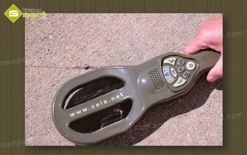 Máy dò kim loại cầm tay CEIA PD240CBM Khả năng phát hiện kim loại của tay dò PD240CBM với độ nhạy cực kỳ cao