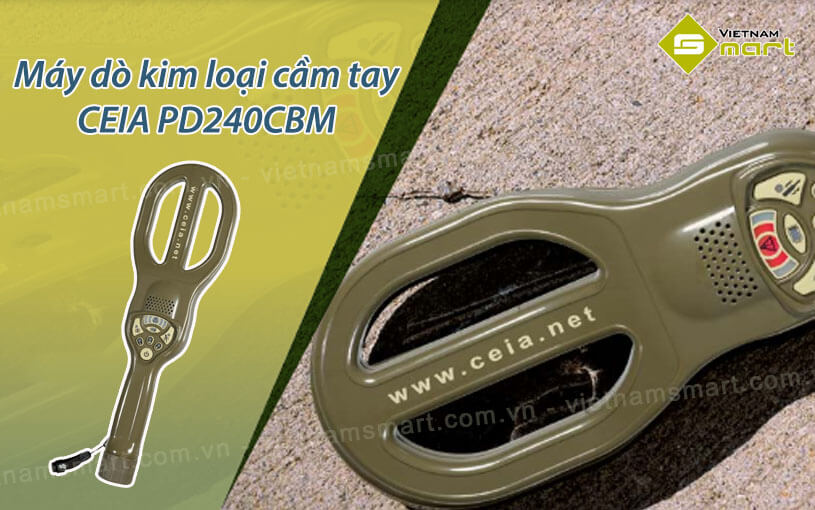 Máy dò kim loại cầm tay CEIA PD240CBM Giới thiệu về máy dò kim loại cầm tay CEIA PD240CBM