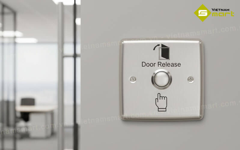 Nút bấm mở cửa ZKTeco EX-801B Nút bấm mở cửa ZKTeco EX-801B