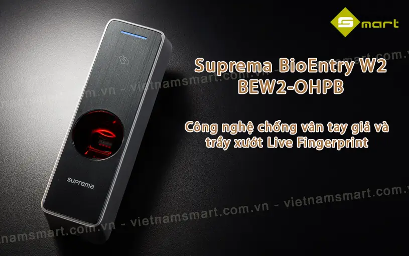 Suprema BioEntry W2 BEW2-OHPB