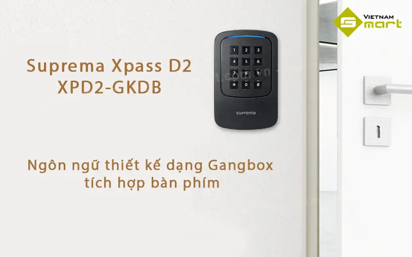Suprema Xpass D2 XPD2-GKDB
