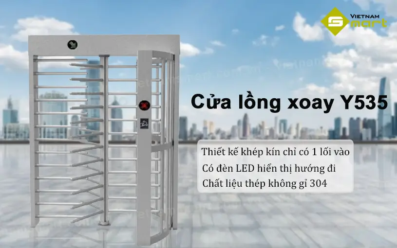 Giới thiệu về cửa lồng xoay Turboo Y535