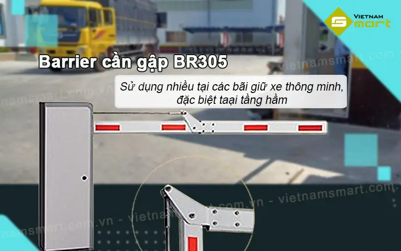 Barrier cần gập BR305 Barrier cần gập Yilong BR305