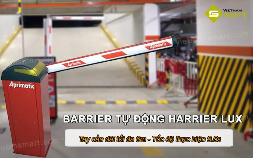 Giới thiệu về barrier tự động Aprimatic HARRIER LUX