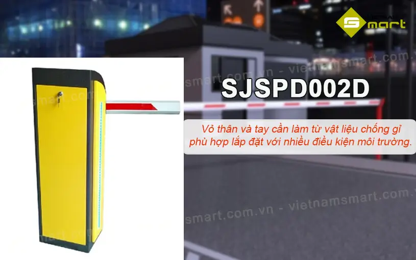 Barrier tự động Centuryfair SJSPD002D Giới thiệu về barrier tự động Centuryfair SJSPD002D