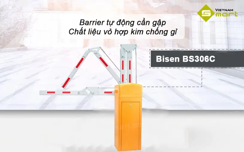 Barrier tự động Bisen BS306C Giới thiệu về barrier tự động Bisen BS306C