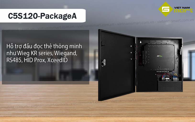 Bộ điều khiển trung tâm ZKTeco C5S120-PackageA Bộ điều khiển trung tâm ZKTeco C5S120-PackageA