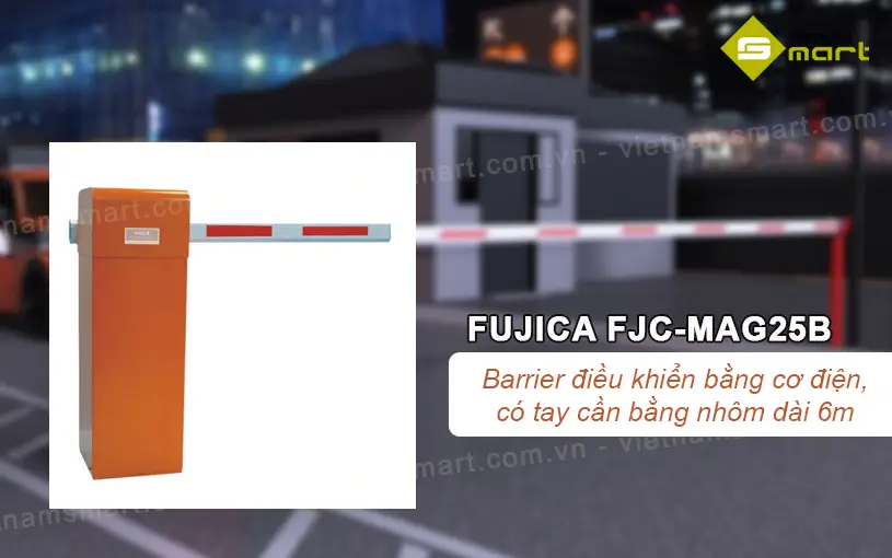Barrier tự động FJC-MAG25B Giới thiệu về barrier tự động Fujica FJC-MAG25B
