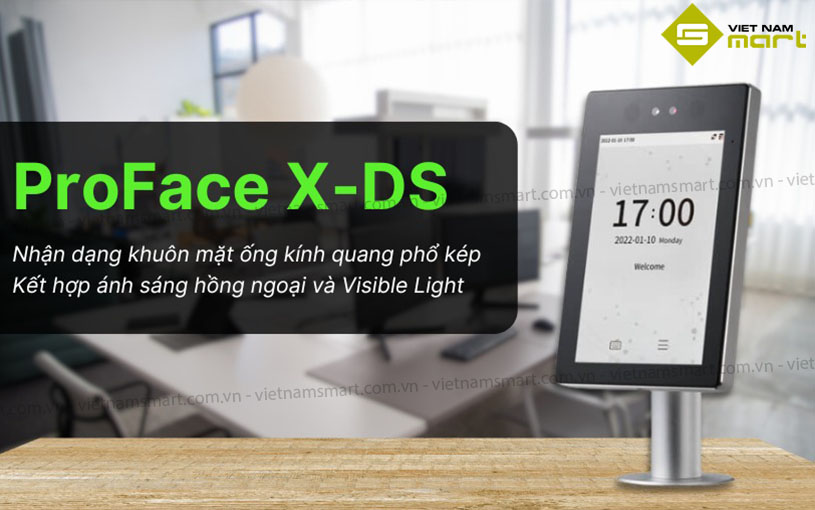 Máy chấm công khuôn mặt ZKTeco ProFace X-DS Giới thiệu máy chấm công khuôn mặt ZKTeco ProFace X-DS