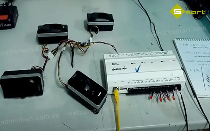 Bộ điều khiển trung tâm kiểm soát vào ra 4 cửa Inbio460 Pro 